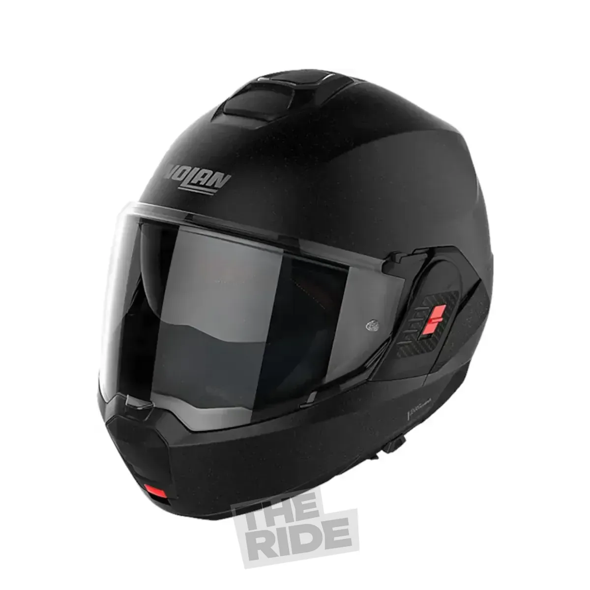 Cască Nolan N120-1 Essenziale, negru lucios (299)